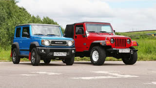 Одна цена! Новый Suzuki Jimny и б/у Jeep Wrangler