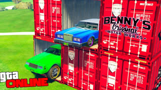 GTA 5 - БИТВА ЗА КОНТЕЙНЕРЫ В ГТА 5 ОНЛАЙН! СПЕЦВЫПУСК ОТ BENNY'S! КОМУ ВЫПАДЕТ САМЫЙ ПОНТОВЫЙ ЛОУРАЙДЕР!?