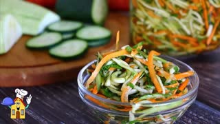 Улетает вперед шашлыка! СуперВкусная Закуска из КАБАЧКОВ!