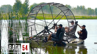 ГРЕБНОЕ КОЛЕСО на ЖИГУ - КРУТИ ПЕДАЛИ чтобы ПЛЫТЬ