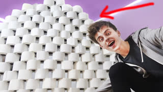 ВЛОГИ - ЭПИК ФОРТ ИЗ ТУАЛЕТНОЙ БУМАГИ ! fort challenge